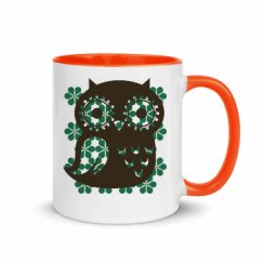 11oz Ceramic Mug with Color Inside