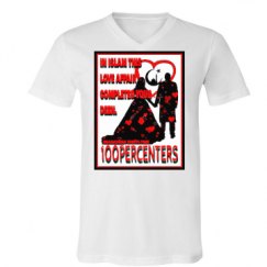 Unisex V-Neck Jersey Tee