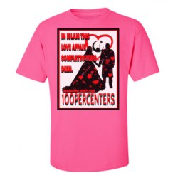 Unisex Ultra Cotton Safety Neon Crewneck Tee