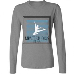 Ladies Relaxed Fit Basic Long Sleeve Tee