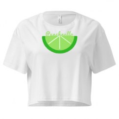 Ladies Festival Cali Crop Top Tee