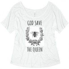 Ladies Flowy Slouchy Tee