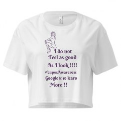 Ladies Festival Cali Crop Top Tee