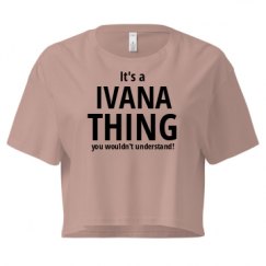 Ladies Festival Cali Crop Top Tee