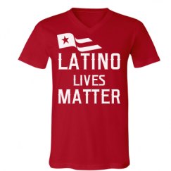 Unisex V-Neck Jersey Tee