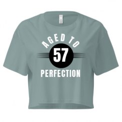 Ladies Festival Cali Crop Top Tee