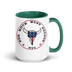 15oz Ceramic Mug with Color Inside