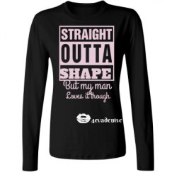 Ladies Relaxed Fit Basic Long Sleeve Tee