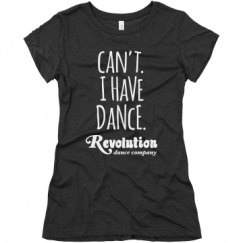 Ladies Slim Fit Super Soft Triblend Tee