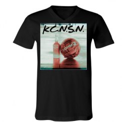 Unisex V-Neck Jersey Tee