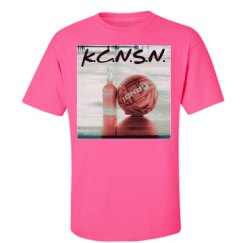 Unisex Ultra Cotton Safety Neon Crewneck Tee