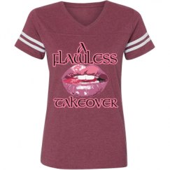 Ladies Relaxed Fit Vintage Sports Tee