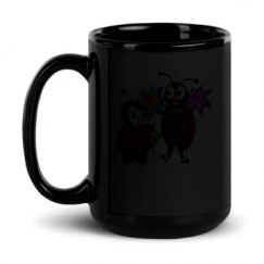 15oz Black Glossy Mug