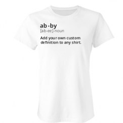 Ladies Slim Fit Favorite Tee