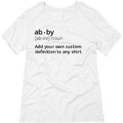 Ladies Relaxed Fit Tee