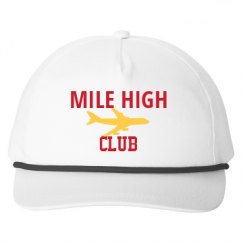 Snapback Five-Panel Rope Hat