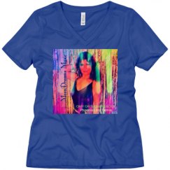 Ladies Relaxed Fit V-Neck Tee
