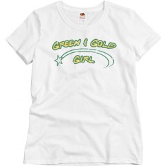 Green & Gold Girl (Vintage)