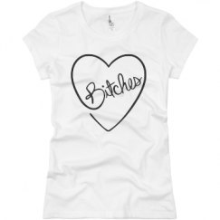 Ladies Slim Fit Basic Promo Jersey Tee