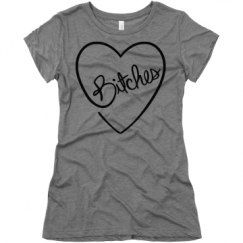 Ladies Slim Fit Super Soft Triblend Tee