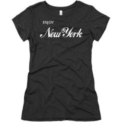 Ladies Slim Fit Super Soft Triblend Tee