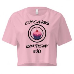 Ladies Festival Cali Crop Top Tee