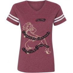 Ladies Relaxed Fit Vintage Sports Tee