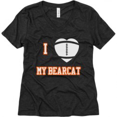 Ladies Relaxed Fit Super Soft Triblend V-Neck Tee