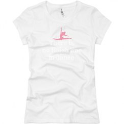 Ladies Slim Fit Basic Promo Jersey Tee
