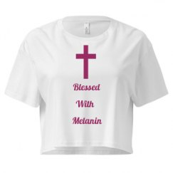 Ladies Festival Cali Crop Top Tee