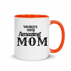 11oz Ceramic Mug with Color Inside