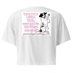 Ladies Festival Cali Crop Top Tee