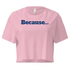 Ladies Festival Cali Crop Top Tee