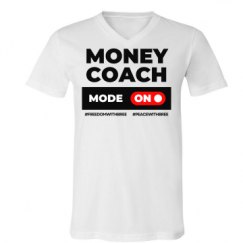 Unisex V-Neck Jersey Tee