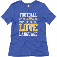 Ladies Relaxed Fit Super Soft Triblend Tee