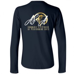 Ladies Relaxed Fit Basic Long Sleeve Tee