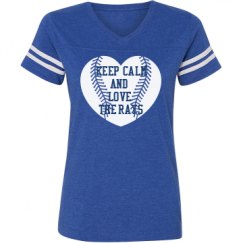Ladies Relaxed Fit Vintage Sports Tee