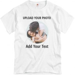 Custom Photo Upload Promo Tee