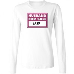 Ladies Relaxed Fit Basic Long Sleeve Tee