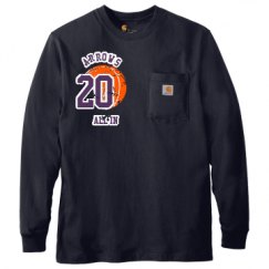 Unisex Carhartt Pocket Long Sleeve Tee