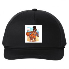 Snapback Five-Panel Rope Hat