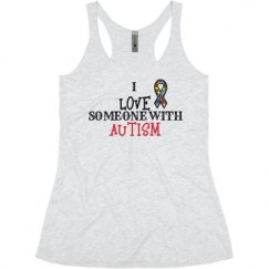 Ladies Slim Fit Super Soft Racerback Triblend Tank