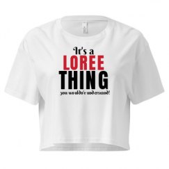 Ladies Festival Cali Crop Top Tee