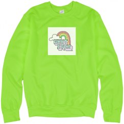 Unisex Neon Crewneck Sweatshirt