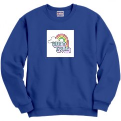 Unisex Film and Foil Crewneck Sweatshirt