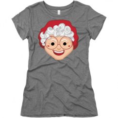 Ladies Slim Fit Super Soft Triblend Tee