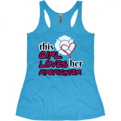 Ladies Slim Fit Super Soft Racerback Triblend Tank