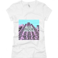 Ladies Slim Fit Basic Promo Jersey Tee