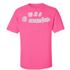 Unisex Ultra Cotton Safety Neon Crewneck Tee