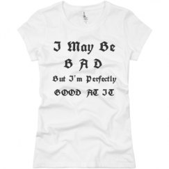 Ladies Slim Fit Basic Promo Jersey Tee